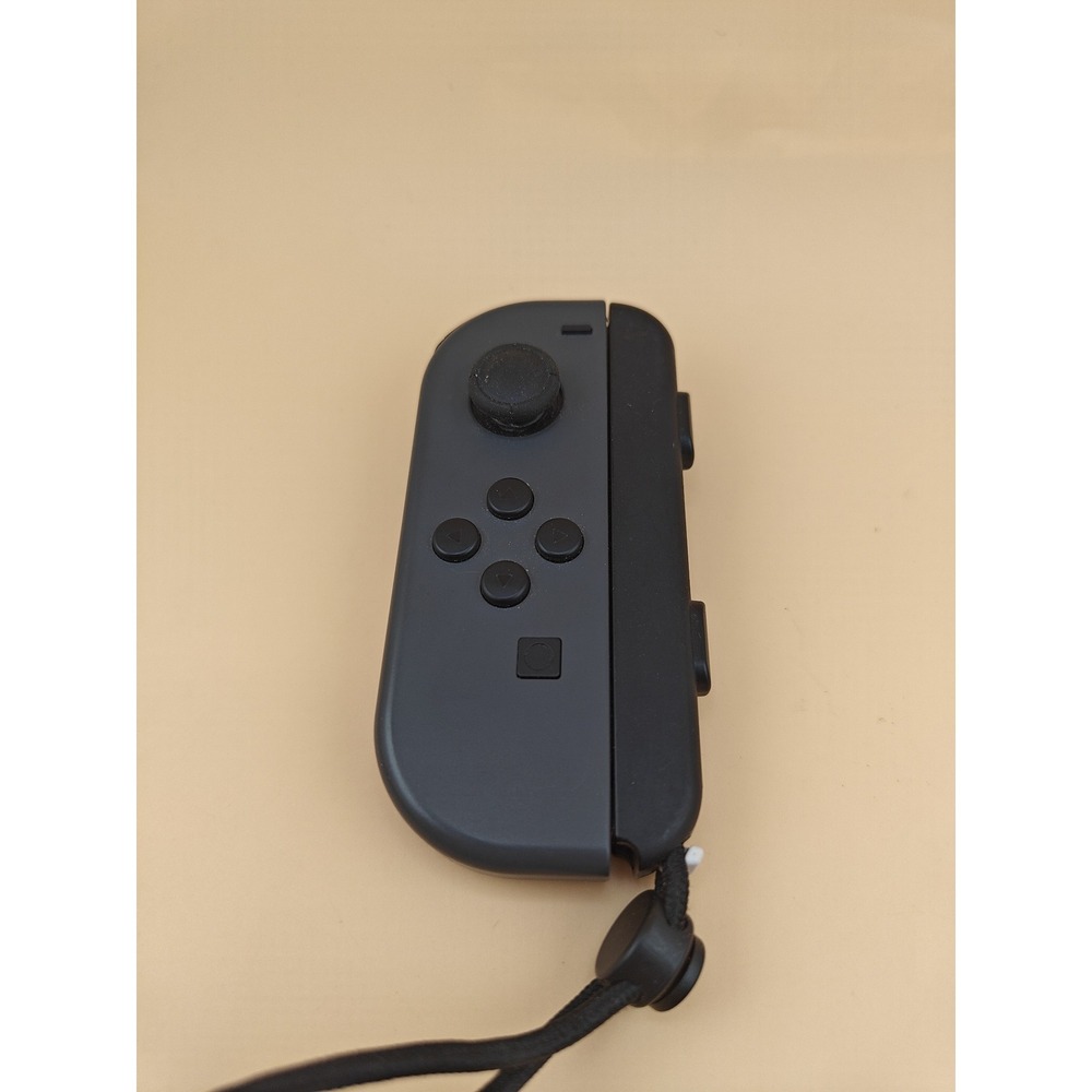 Nintendo Switch Left Joy Con Gray HAC-016 Controller w Strap OEM Tested